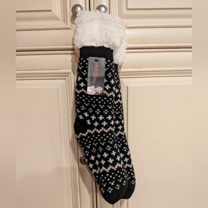 Marilyn Monroe Cozy Non-slip Kisses Sherpa Lined Socks